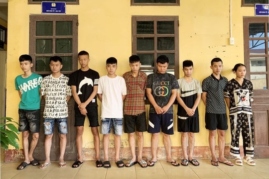 Mở "tiệc ma túy" tại nhà, 8 đối tượng bị khởi tố